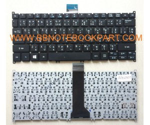 Acer Keyboard คีย์บอร์ด Aspire E13 ES1-311 ES1-321 ES1-331   ES1-131  ​E3-111 ES1-111 ES1-311  V3-331 V5-122P  V5-132    ภาษาไทย อังกฤษ